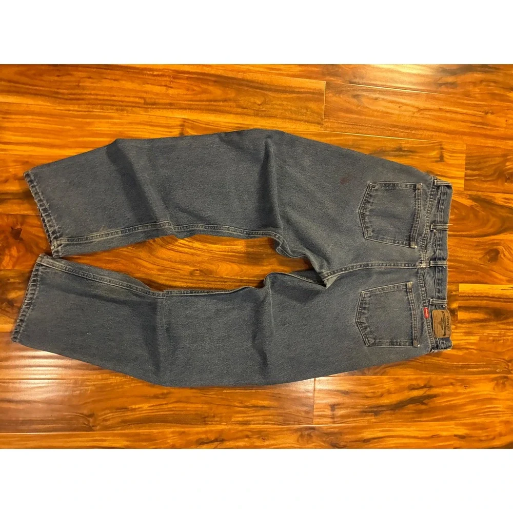 Wrangler Mens Premium Quality Straight Leg Jeans Blue Denim‎ 36x34 9760WDR